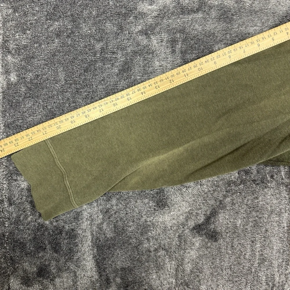Polo Ralph Lauren Full Zip Mock Neck Jacket Mens Large Olive Green Purple Horse